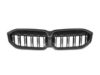 Kies-Motorsports AutoTecknic USA AutoTecknic Dry Carbon Fiber Dual-Slat Front Grille - BMW G20 3-Series LCI G20 3-Series LCI 2023-Up