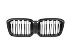 Kies-Motorsports AutoTecknic USA AutoTecknic Dry Carbon Fiber Dual-Slats Front Grille Set - BMW F97 X3M LCI | F98 X4M LCI