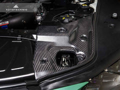 Kies-Motorsports AutoTecknic USA AutoTecknic Dry Carbon Fiber Engine Bay Trim - A90 Supra