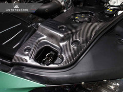 Kies-Motorsports AutoTecknic USA AutoTecknic Dry Carbon Fiber Engine Bay Trim - A90 Supra