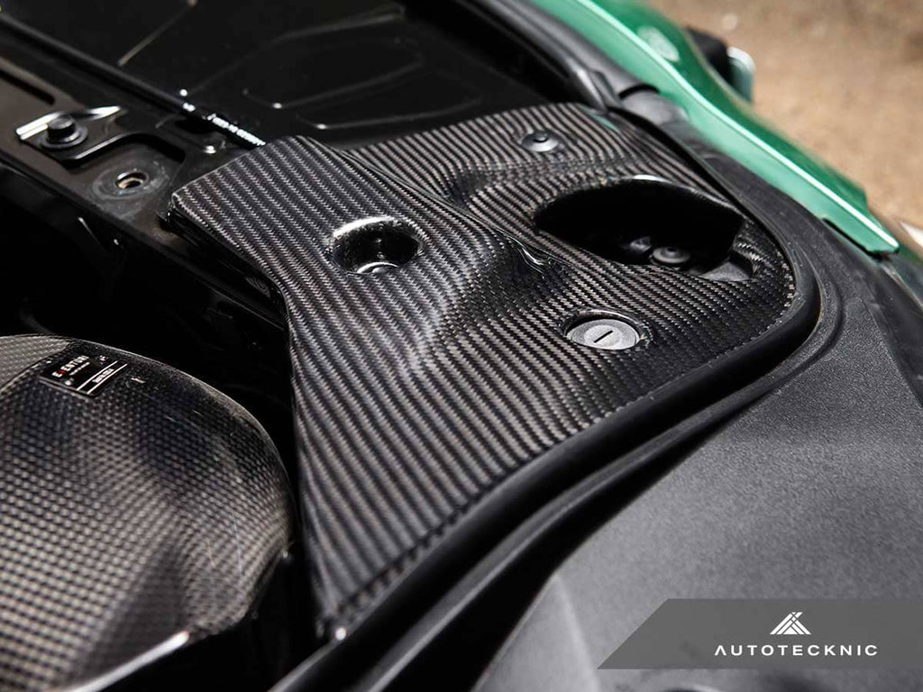 Kies-Motorsports AutoTecknic USA AutoTecknic Dry Carbon Fiber Engine Bay Trim - A90 Supra