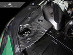 Kies-Motorsports AutoTecknic USA AutoTecknic Dry Carbon Fiber Engine Bay Trim - A90 Supra
