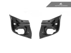 Kies-Motorsports AutoTecknic USA AutoTecknic Dry Carbon Fiber Engine Bay Trim - A90 Supra