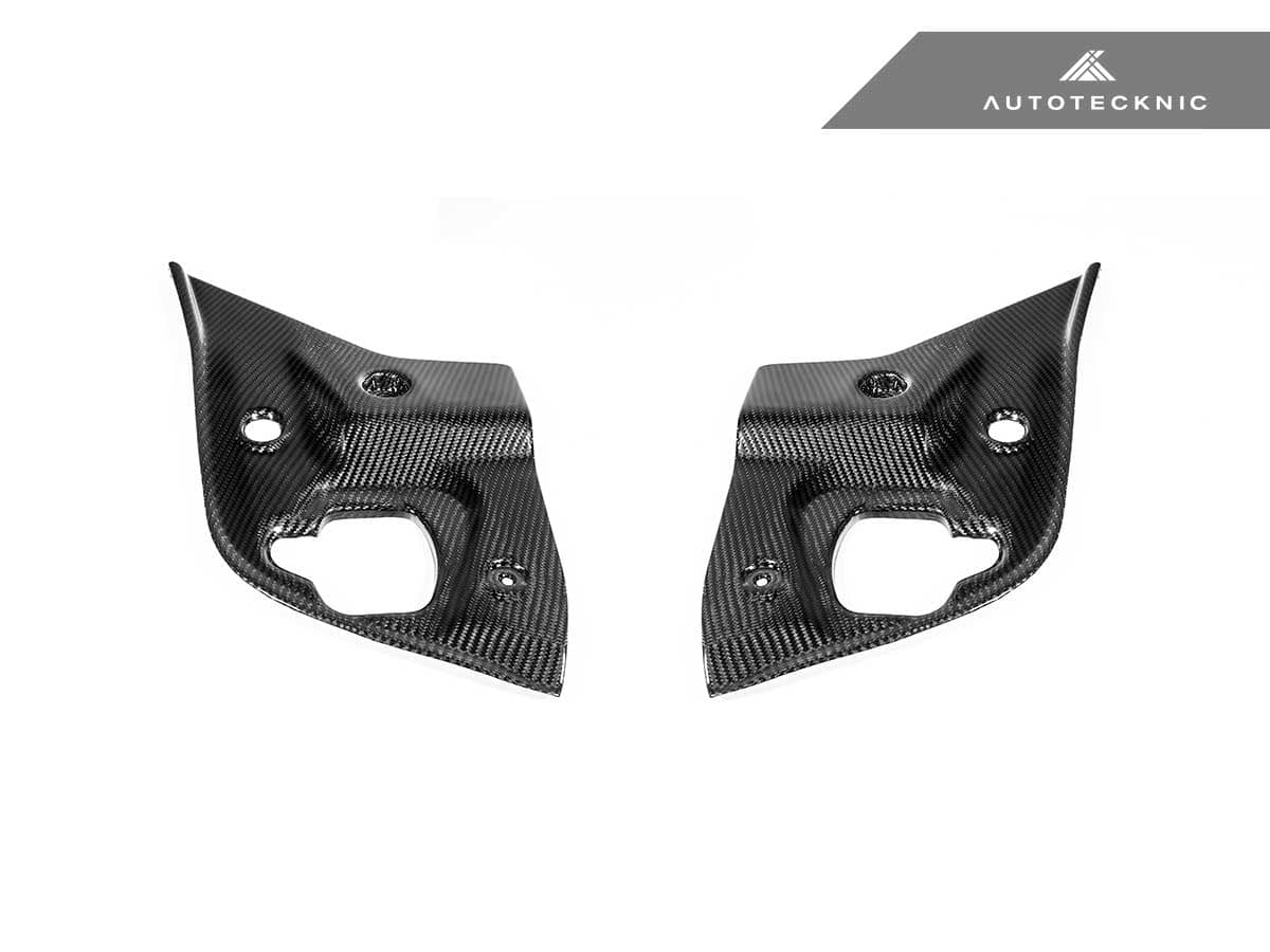 Kies-Motorsports AutoTecknic USA AutoTecknic Dry Carbon Fiber Engine Bay Trim - A90 Supra
