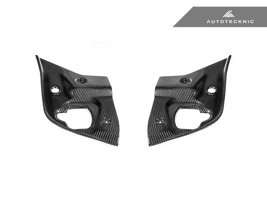 Kies-Motorsports AutoTecknic USA AutoTecknic Dry Carbon Fiber Engine Bay Trim - A90 Supra