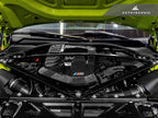 Kies-Motorsports AutoTecknic USA AutoTecknic Dry Carbon Fiber Engine Cover - G80 M3 | G82/ G83 M4