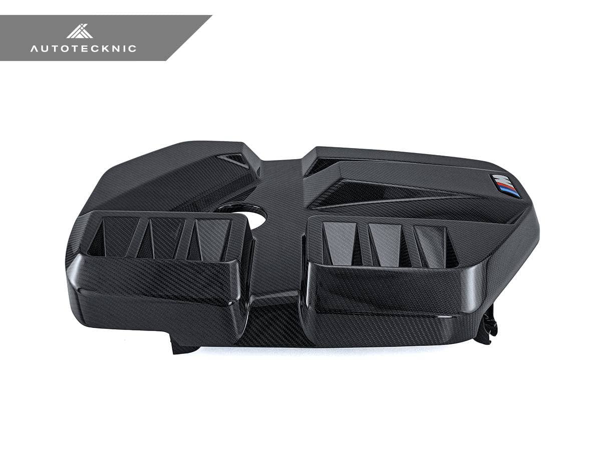 Kies-Motorsports AutoTecknic USA AutoTecknic Dry Carbon Fiber Engine Cover - G80 M3 | G82/ G83 M4