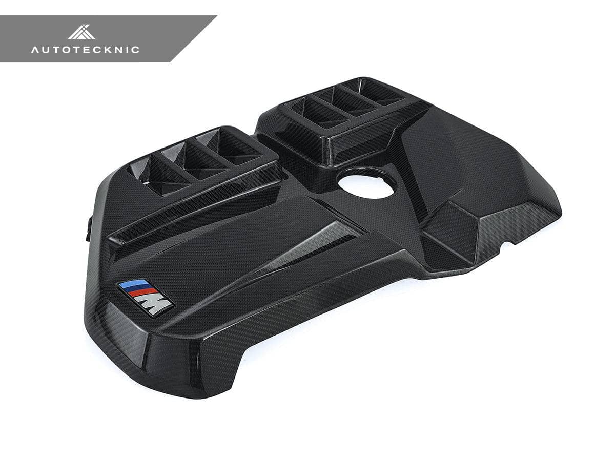 Kies-Motorsports AutoTecknic USA AutoTecknic Dry Carbon Fiber Engine Cover - G87 M2
