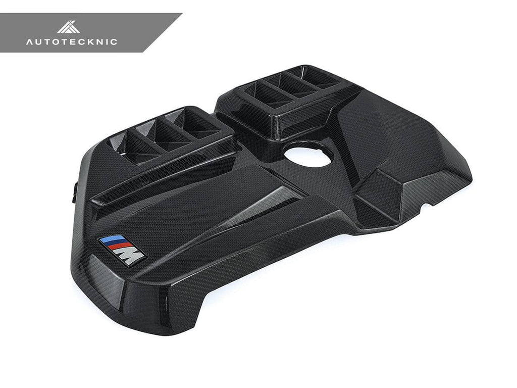 Kies-Motorsports AutoTecknic USA AutoTecknic Dry Carbon Fiber Engine Cover - G87 M2