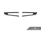 Kies-Motorsports AutoTecknic USA AutoTecknic Dry Carbon Fiber Fender Trim - BMW F9X M8