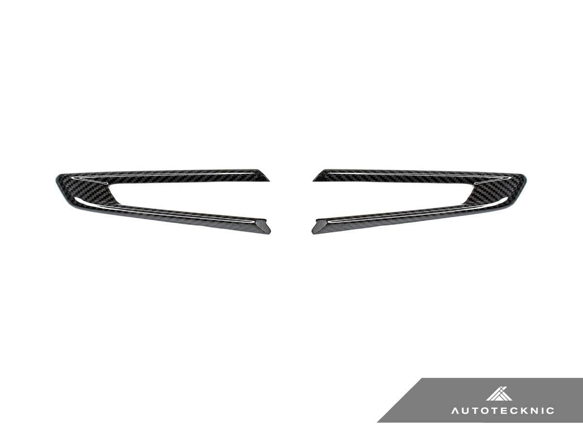 Kies-Motorsports AutoTecknic USA AutoTecknic Dry Carbon Fiber Fender Trim - F9X M8