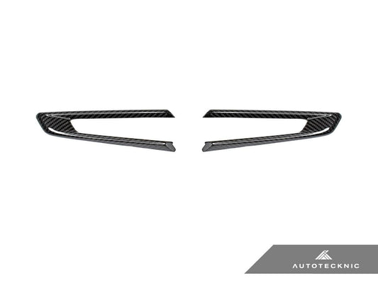Kies-Motorsports AutoTecknic USA AutoTecknic Dry Carbon Fiber Fender Trim - F9X M8