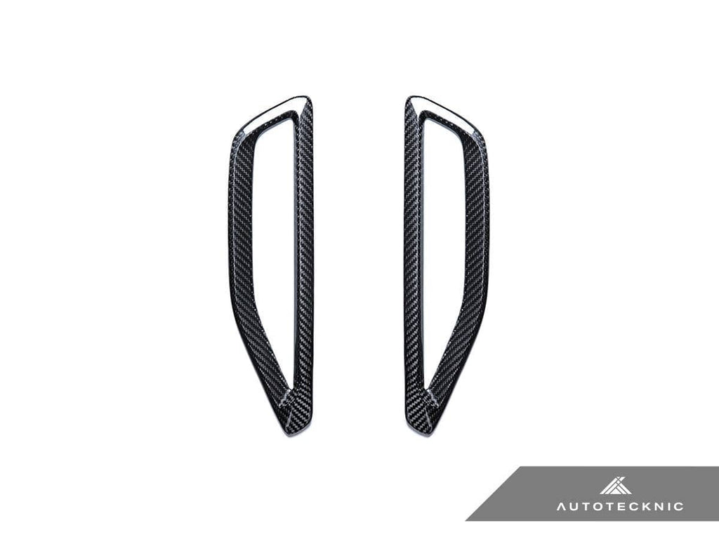 Kies-Motorsports AutoTecknic USA AutoTecknic Dry Carbon Fiber Fender Trim - G05 X5