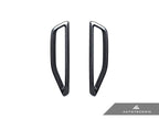 Kies-Motorsports AutoTecknic USA AutoTecknic Dry Carbon Fiber Fender Trim - G05 X5