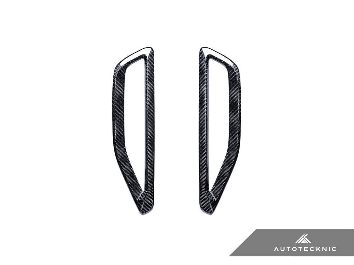 Kies-Motorsports AutoTecknic USA AutoTecknic Dry Carbon Fiber Fender Trim - G05 X5