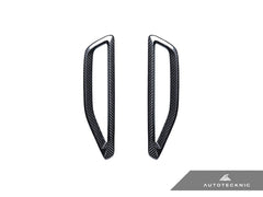 Kies-Motorsports AutoTecknic USA AutoTecknic Dry Carbon Fiber Fender Trim - G05 X5
