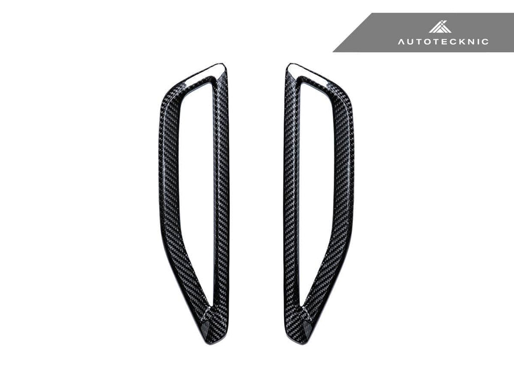 Kies-Motorsports AutoTecknic USA AutoTecknic Dry Carbon Fiber Fender Trim - G05 X5