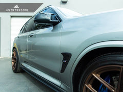 Kies-Motorsports AutoTecknic USA AutoTecknic Dry Carbon Fiber Fender Trim Set - F97 X3M | F98 X4M | G01 X3 | G02 X4