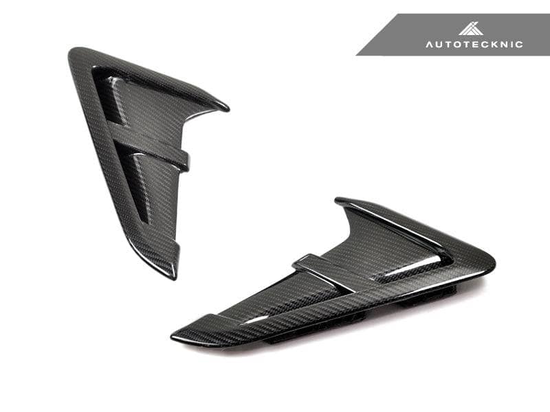 Kies-Motorsports AutoTecknic USA AutoTecknic Dry Carbon Fiber Fender Trim Set - F97 X3M | F98 X4M | G01 X3 | G02 X4