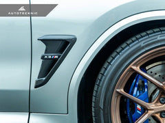 Kies-Motorsports AutoTecknic USA AutoTecknic Dry Carbon Fiber Fender Trim Set - F97 X3M | F98 X4M | G01 X3 | G02 X4