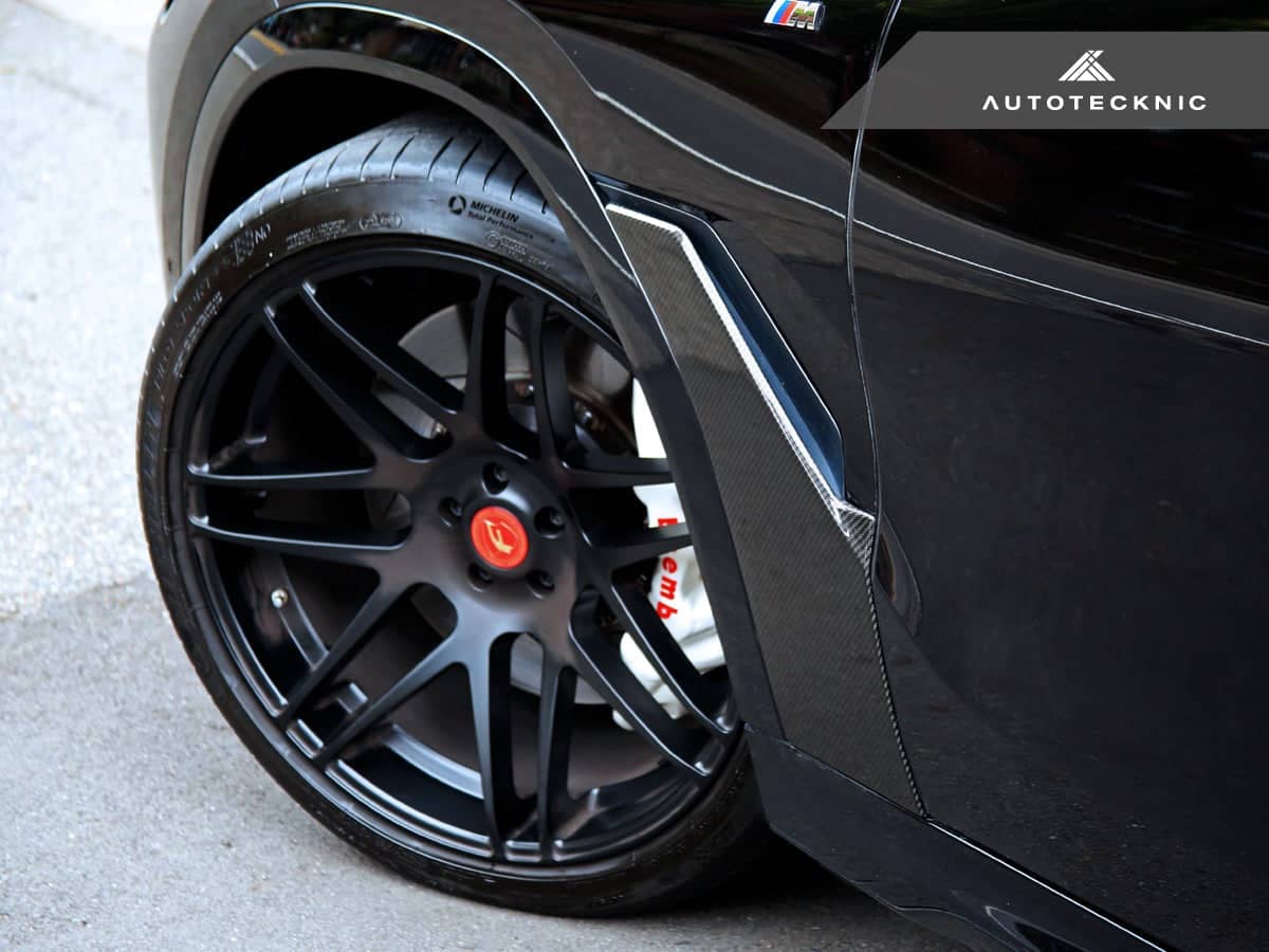 Kies-Motorsports AutoTecknic USA AutoTecknic Dry Carbon Fiber Fender Trim Set - G06 X6 G06 X6 Main image