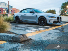 Kies-Motorsports AutoTecknic USA AutoTecknic Dry Carbon Fiber Fender Trim Set - G80 M3 | G82/ G83 M4