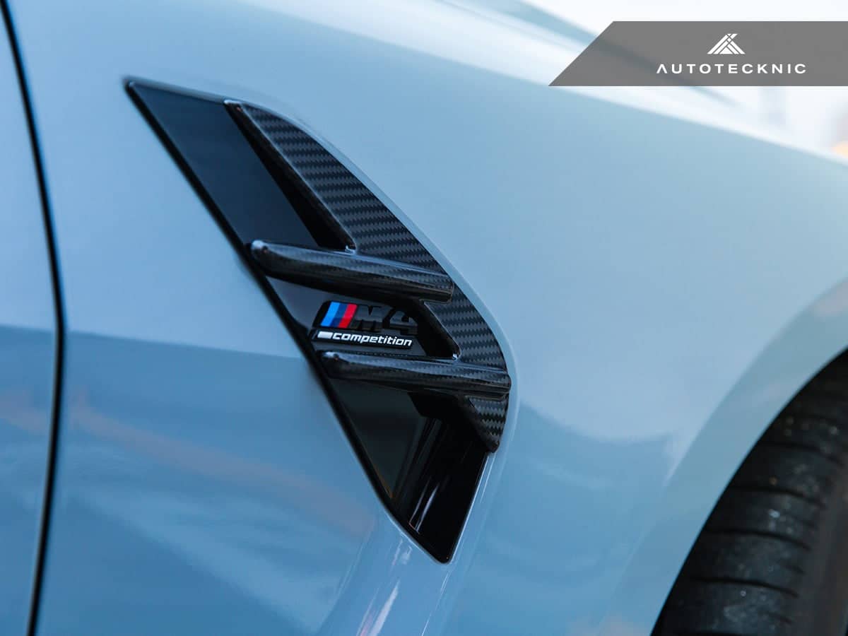 AutoTecknic Dry Carbon Fiber Fender Trim Set - BMW G80 M3 | G82/ G83 M4 Secondary image