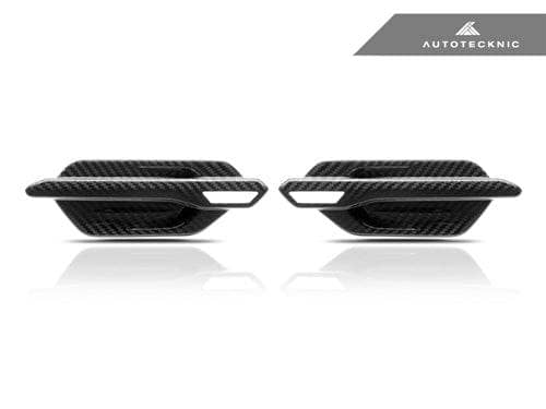 Kies-Motorsports AutoTecknic USA AutoTecknic Dry Carbon Fiber Fender Trims - F87 M2