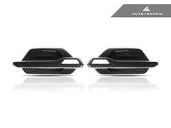 Kies-Motorsports AutoTecknic USA AutoTecknic Dry Carbon Fiber Fender Trims - F87 M2