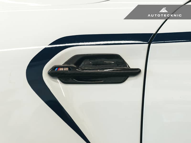 Kies-Motorsports AutoTecknic USA AutoTecknic Dry Carbon Fiber Fender Trims - F87 M2