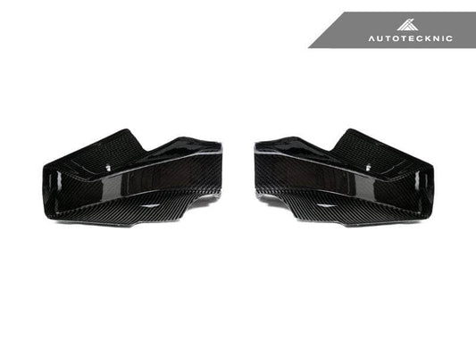 Kies-Motorsports AutoTecknic USA AutoTecknic Dry Carbon Fiber Intake Air Scoop Set - F90 M5