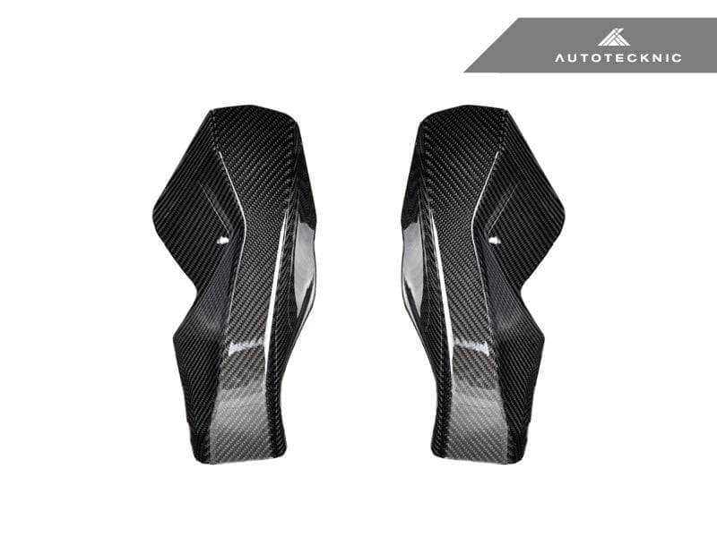 Kies-Motorsports AutoTecknic USA AutoTecknic Dry Carbon Fiber Intake Air Scoop Set - F90 M5