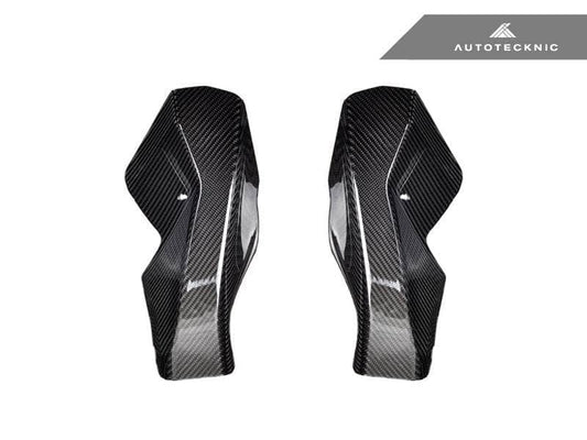 Kies-Motorsports AutoTecknic USA AutoTecknic Dry Carbon Fiber Intake Air Scoop Set - F90 M5