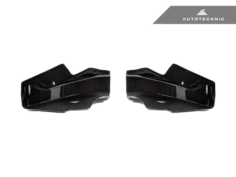 Kies-Motorsports AutoTecknic USA AutoTecknic Dry Carbon Fiber Intake Air Scoop Set - F91/ F92/ F93 M8