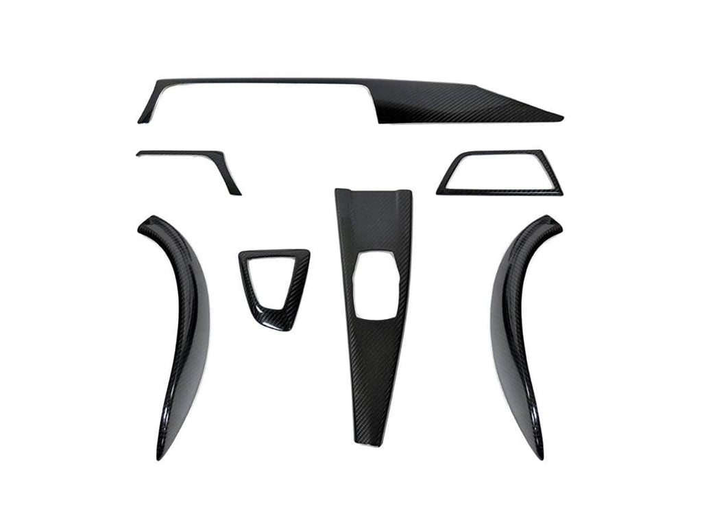 Kies-Motorsports AutoTecknic USA AutoTecknic Dry Carbon Fiber Interior Trim - BMW F32 4-Series Coupe F32 4-Series Coupe / Left Hand Drive (LHD) / Twill Weave (2X2)
