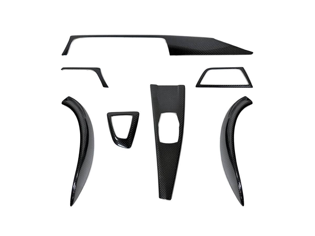 Kies-Motorsports AutoTecknic USA AutoTecknic Dry Carbon Fiber Interior Trim - BMW F32 4-Series Coupe F32 4-Series Coupe / Left Hand Drive (LHD) / Twill Weave (2X2)