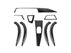Kies-Motorsports AutoTecknic USA AutoTecknic Dry Carbon Fiber Interior Trim - BMW F32 4-Series Coupe F36 4-Series GC Sedan / Left Hand Drive (LHD) / Twill Weave (2X2)