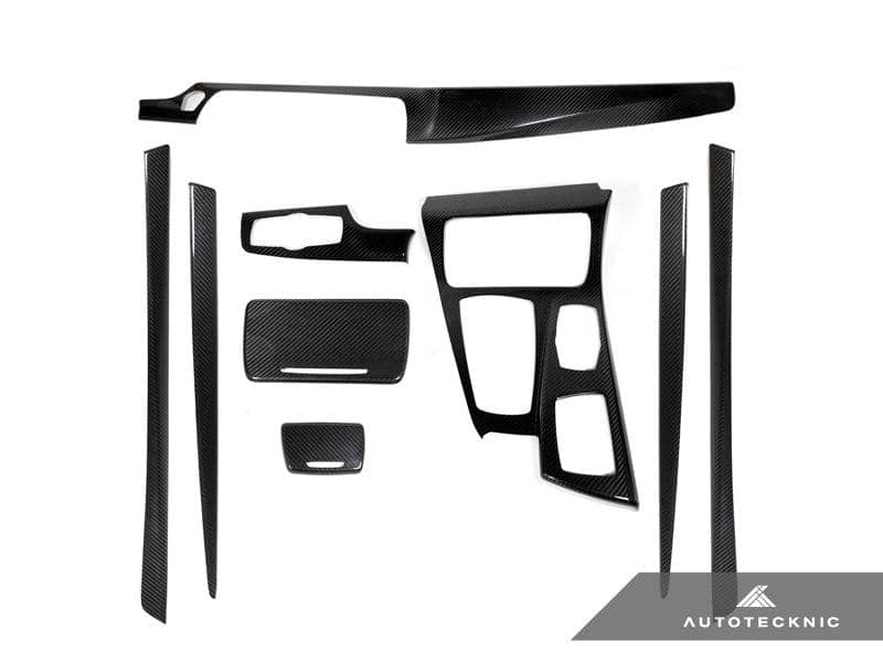 Kies-Motorsports AutoTecknic USA AutoTecknic Dry Carbon Fiber Interior Trim - F10 5-Series