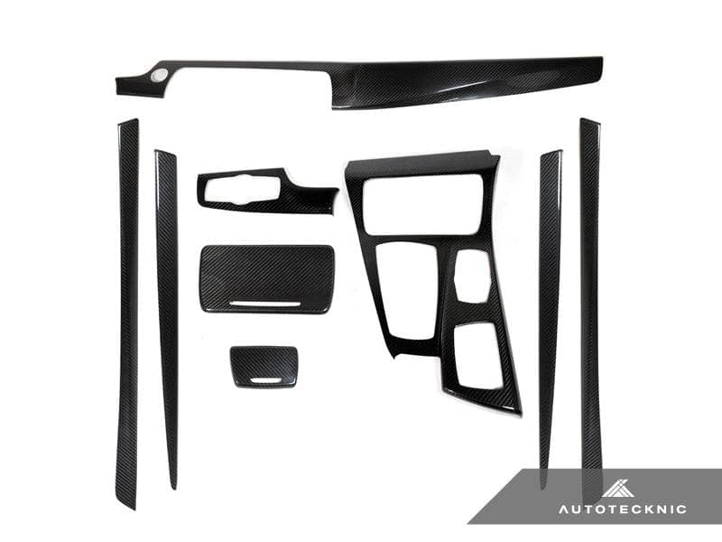 Kies-Motorsports AutoTecknic USA AutoTecknic Dry Carbon Fiber Interior Trim - F10 5-Series