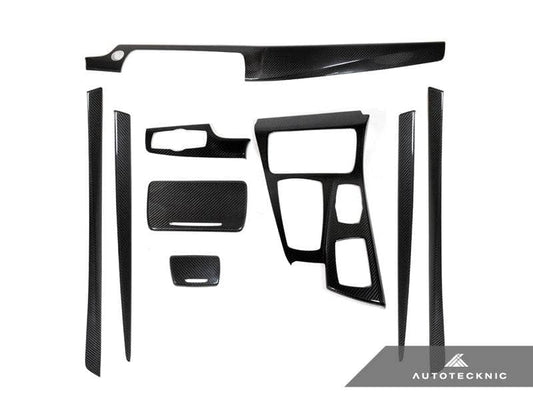 Kies-Motorsports AutoTecknic USA AutoTecknic Dry Carbon Fiber Interior Trim - F10 5-Series