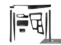 Kies-Motorsports AutoTecknic USA AutoTecknic Dry Carbon Fiber Interior Trim - F10 5-Series