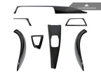 Kies-Motorsports AutoTecknic USA AutoTecknic Dry Carbon Fiber Interior Trim - F32 4-Series Coupe F32 4-Series Coupe / Left Hand Drive (LHD) / Twill Weave (2X2)