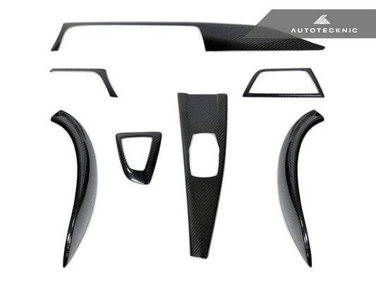 Kies-Motorsports AutoTecknic USA AutoTecknic Dry Carbon Fiber Interior Trim - F32 4-Series Coupe F32 4-Series Coupe / Left Hand Drive (LHD) / Twill Weave (2X2)