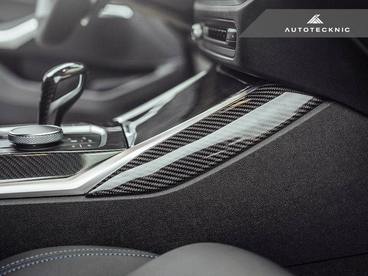 Kies-Motorsports AutoTecknic USA AutoTecknic Dry Carbon Fiber Interior Trim - G20 3-Series | G22 4-Series