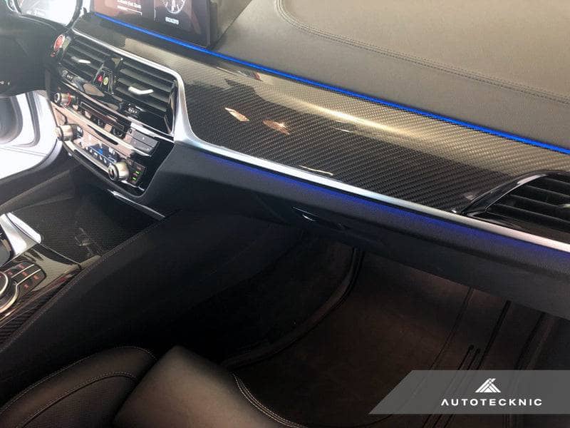 Kies-Motorsports AutoTecknic USA AutoTecknic Dry Carbon Fiber Interior Trim - G30 5-Series | F90 M5