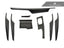 Kies-Motorsports AutoTecknic USA AutoTecknic Dry Carbon Fiber Interior Trim - G30 5-Series | F90 M5