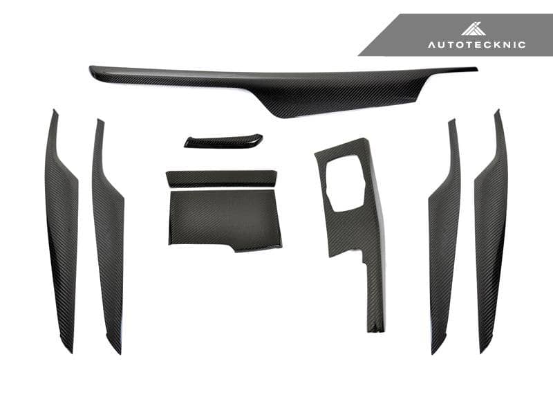 Kies-Motorsports AutoTecknic USA AutoTecknic Dry Carbon Fiber Interior Trim - G30 5-Series | F90 M5