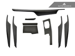 Kies-Motorsports AutoTecknic USA AutoTecknic Dry Carbon Fiber Interior Trim - G30 5-Series | F90 M5