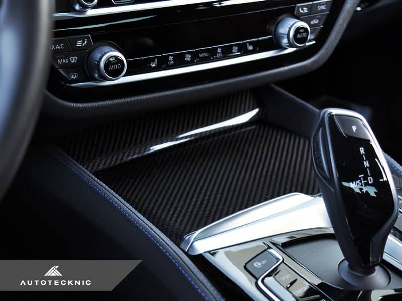 Kies-Motorsports AutoTecknic USA AutoTecknic Dry Carbon Fiber Interior Trim - G30 5-Series | F90 M5