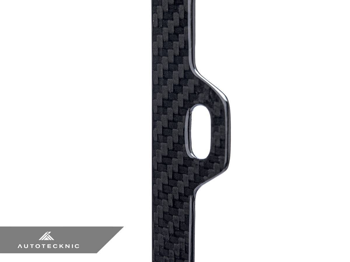 Kies-Motorsports AutoTecknic USA AutoTecknic Dry Carbon Fiber License Plate Frame